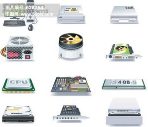 千圖網(wǎng) 主板與顯卡素材一站式下載平臺(tái)，助力家電銷售視覺設(shè)計(jì)